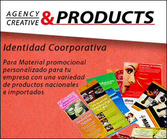 Agency Creative & Products en Material Pop y Publicitario